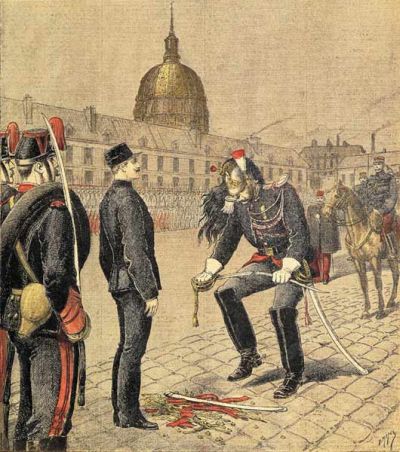 La dégradation d'Alfred Dreyfus